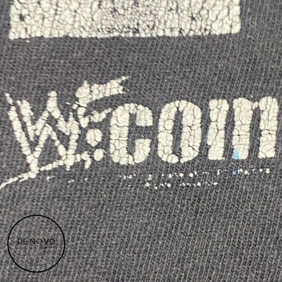 WWE Men’s Vintage The Rock “Just Bring It” Graphic T-shirt Medium Grey - Picture 4 of 7